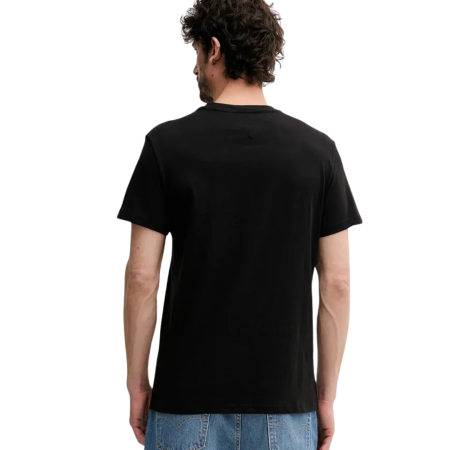 T-SHIRT MANICA CORTA COTONE SLIM LOGO LINEAR CHEST DM0DM21780-BDS [3]