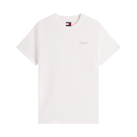 T-SHIRT MANICA CORTA COTONE SLIM LOGO LINEAR CHEST DM0DM21780-YBL [2]