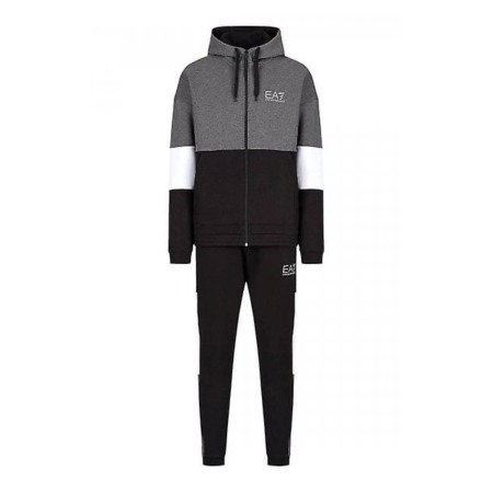 Tuta Felpa Full Zip Cappuccio Colourblock - Sporty Athletic PJ07Z-6LPV54-1200 [0]