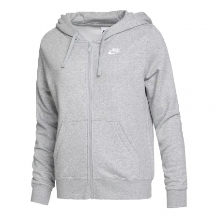 BLUZA - W NSW Club FLC FZ Hoodie Std DQ5471-063