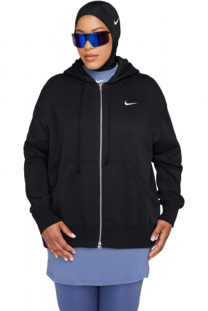 BLUZA - W NSW PHNX FLC FZ HOODIE OS DQ5758-010