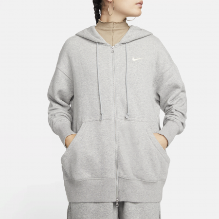 BLUZA - W NSW PHNX FLC FZ HOODIE OS DQ5758-063