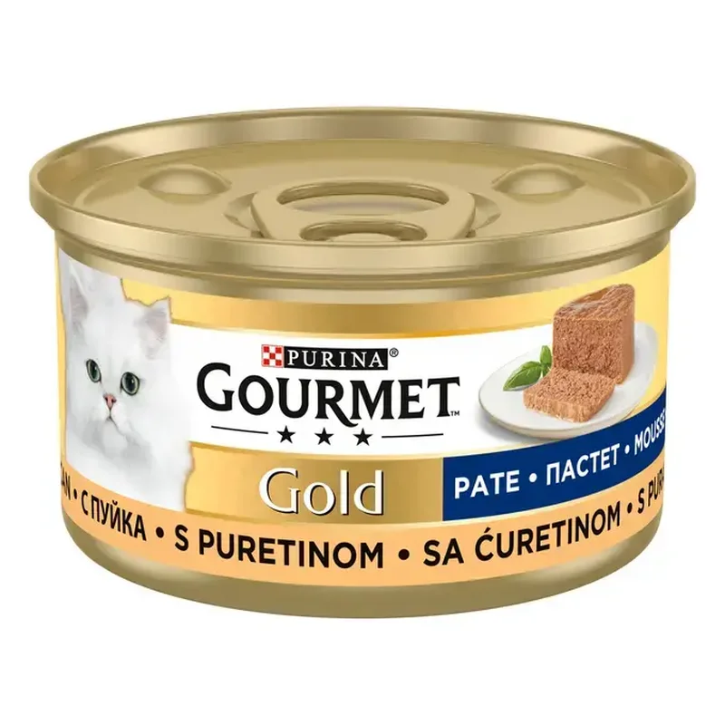 Gourmet Gold Pate de Curcan pentru pisici [2]