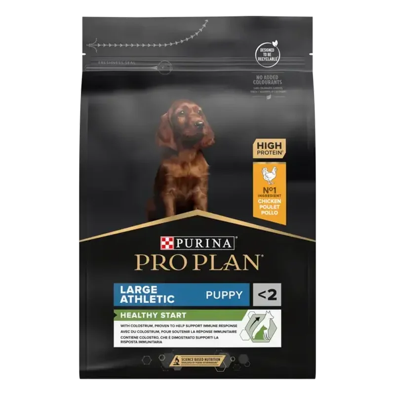 PURINA Pro Plan Large Athletic Puppy Healthy Start cu Pui pentru caini atletici de rasa mare [2]