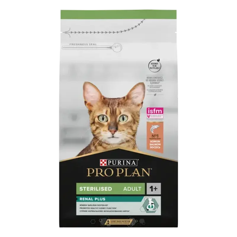 PURINA Pro Plan Renal Plus Somon pentru pisici adulte si sterilizate [2]