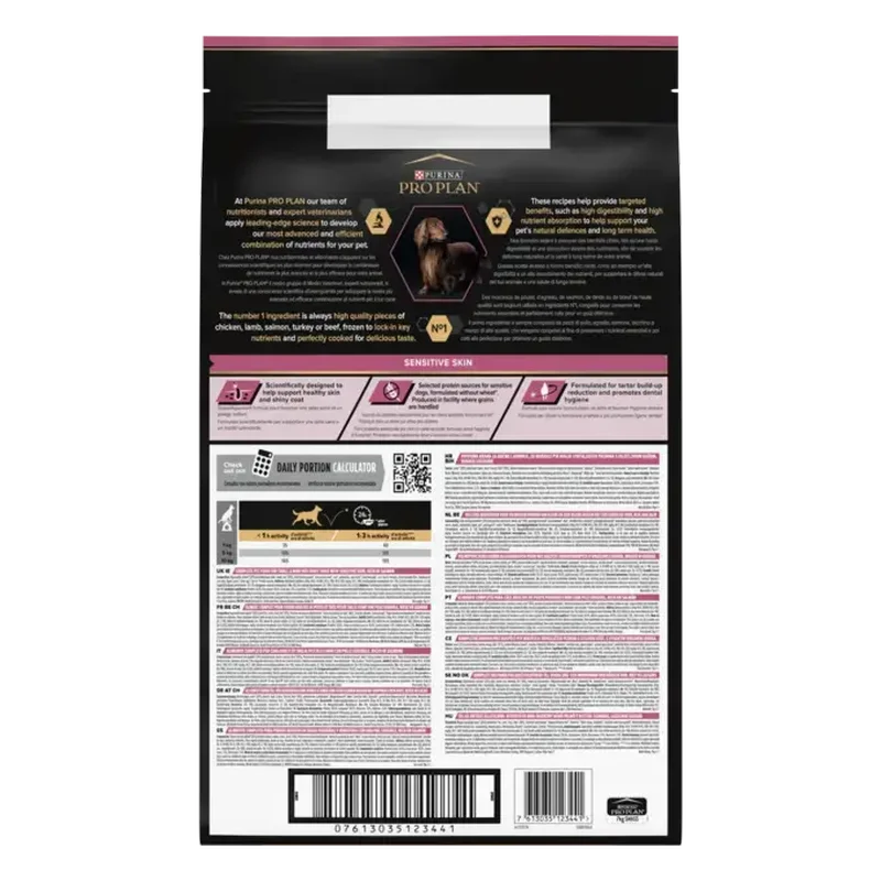 PURINA Pro Plan Sensitive Skin cu Somon pentru caini adulti de rasa mica [3]