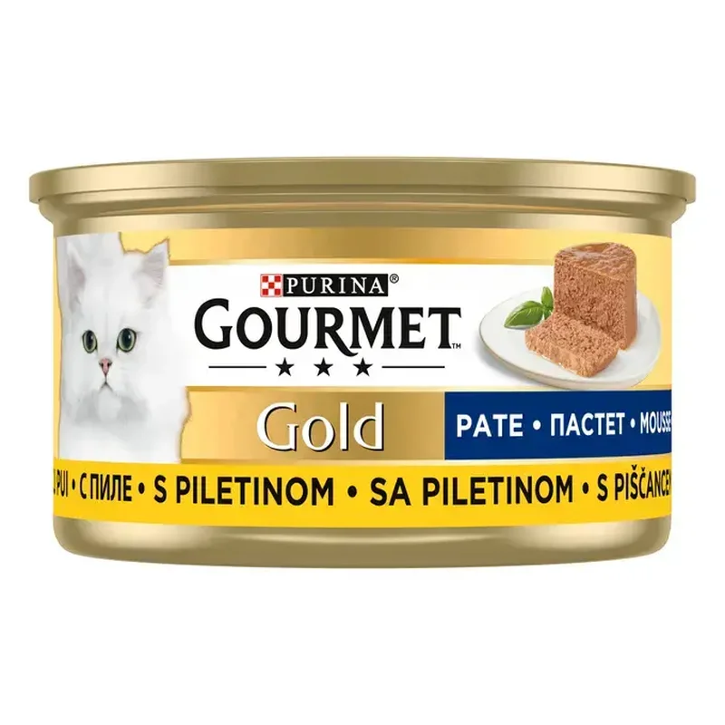 Hrana pentru Pisici - Gourmet Gold Pate de Pui pentru pisici