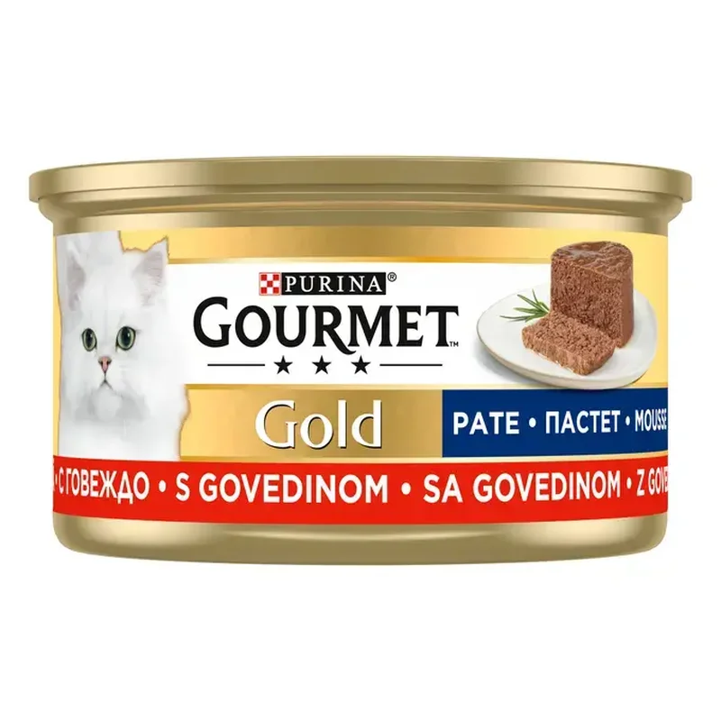 Pisici - Gourmet Gold Pate de Vita pentru pisici
