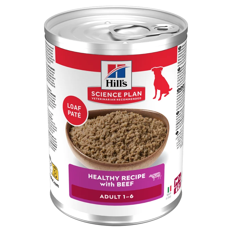 Hrana umeda pentru caini - Hill's Science Plan Pate de Vita pentru caini