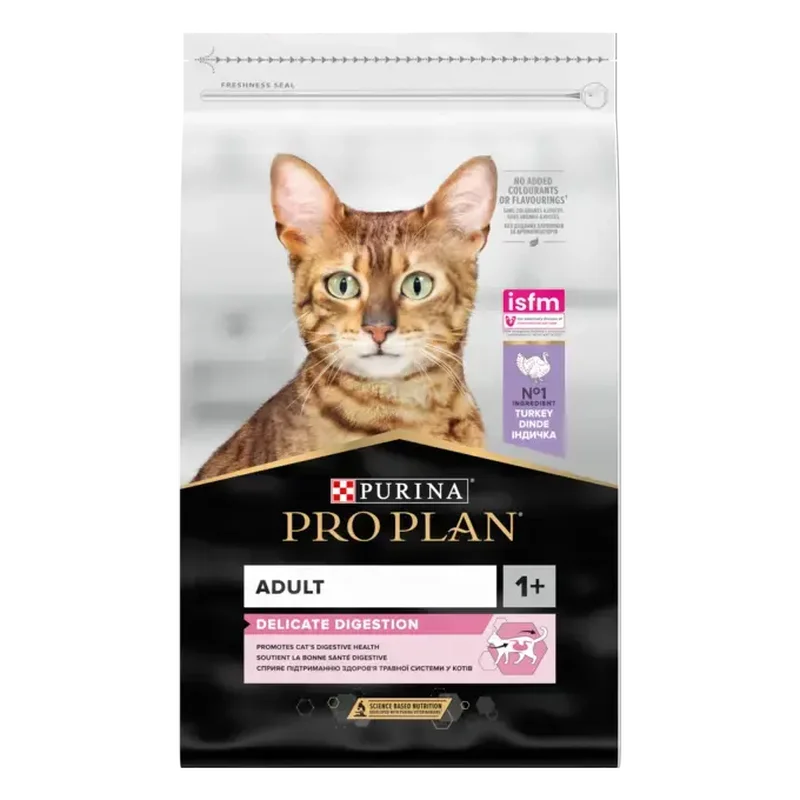 Hrana uscata pisici - PURINA Pro Plan Delicate Digestion Curcan pentru pisici adulte