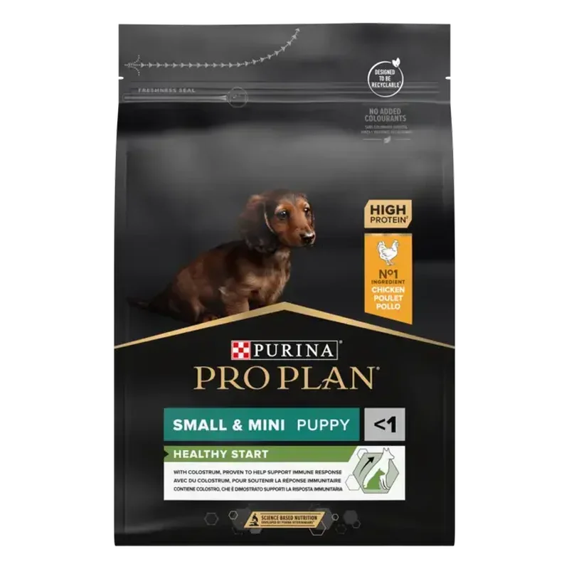 Caini - PURINA Pro Plan Small & Mini Puppy Healthy Start cu Pui pentru caini de rasa mica