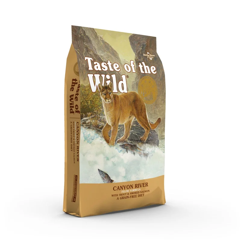 Hrana uscata pisici - Taste of the Wild Canyon River cu Pastrav si Somon afumat pentru pisici