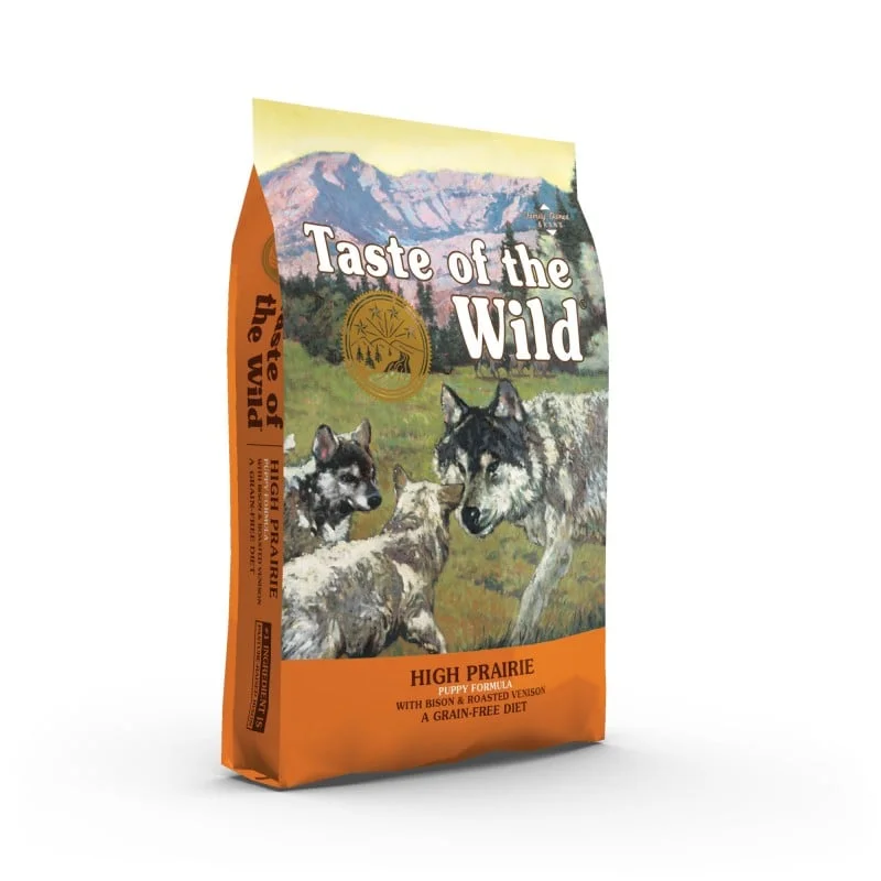 Formule speciale - Taste of the Wild High Prairie Puppy cu Bizon si Vanat pentru catei