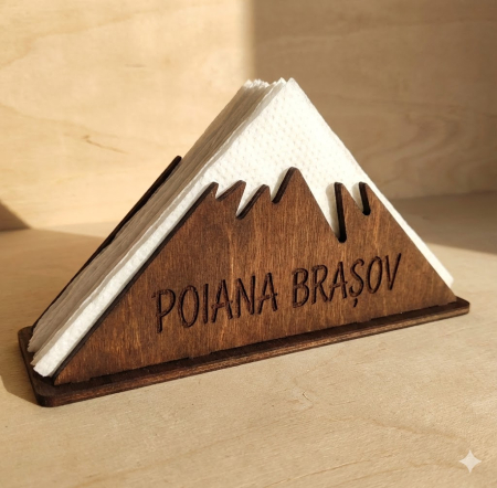 Produse personalizate horeca - Suport servetele personalizat