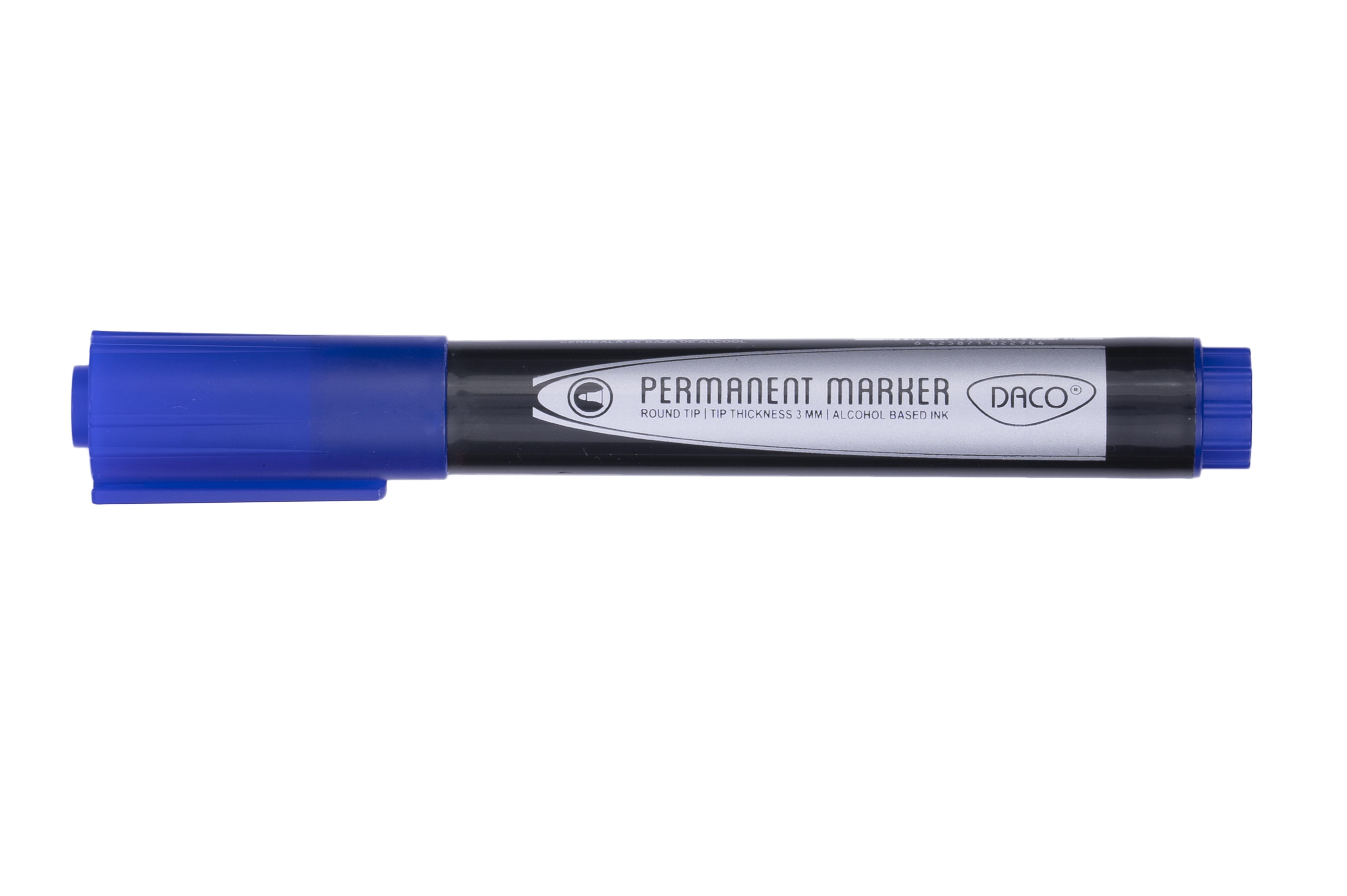 INSTRUMENTE DE SCRIS - MARKER PERMANENT DACO ALBASTRU MK130