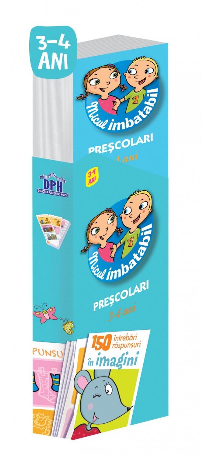 Carti pentru copii - Micul imbatabil - Intrebari si raspunsuri - 3-4 ani