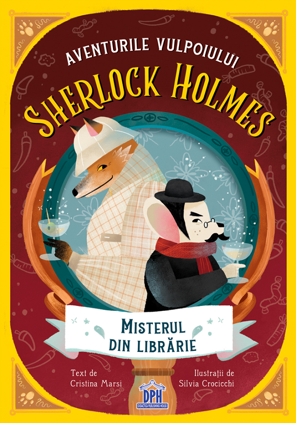 Carti pentru copii - Aventurile Vulpoiului Sherlock Holmes: Misterul din librarie - Vol. 2