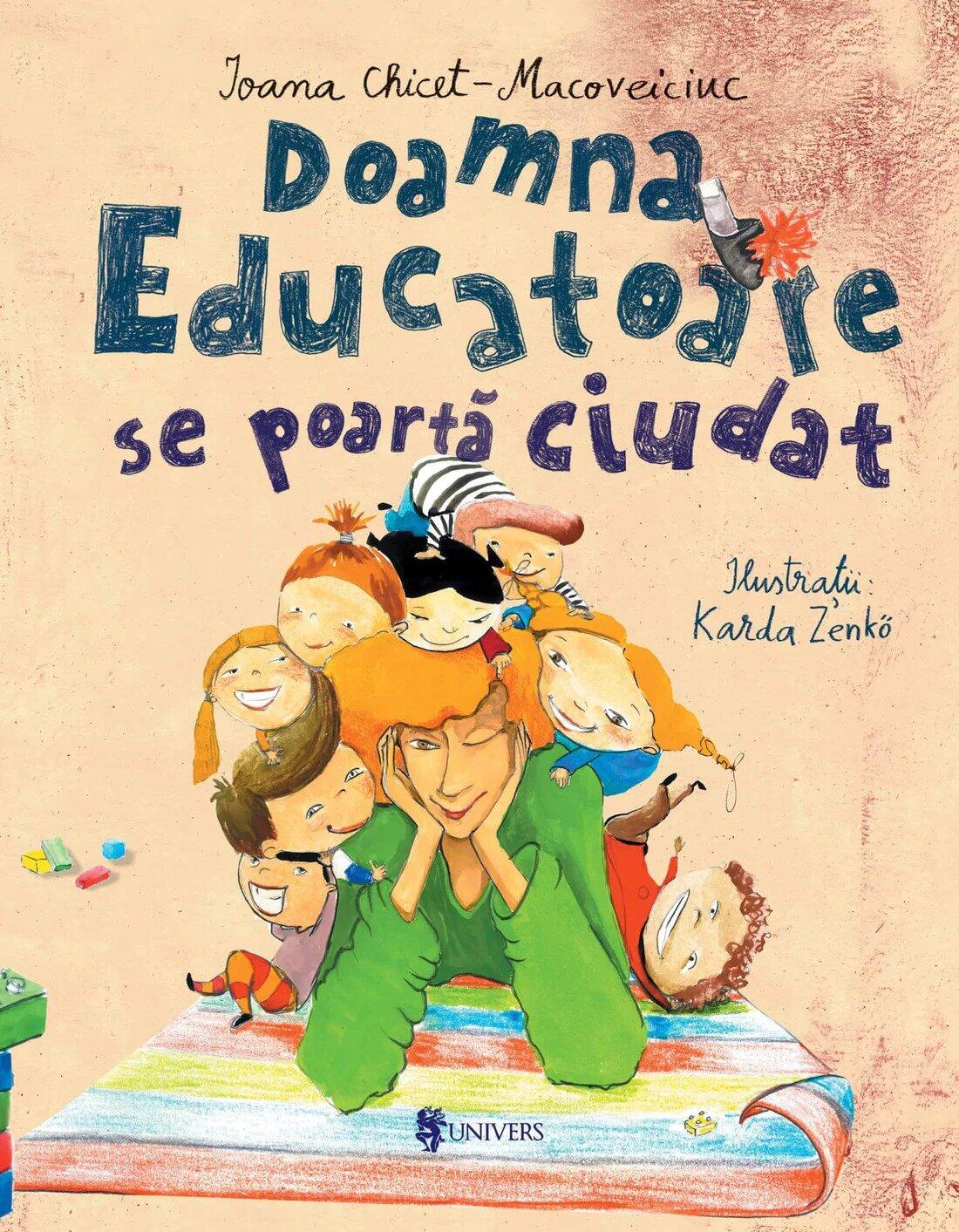 Carti pentru copii - Doamna educatoare se poarta ciudat