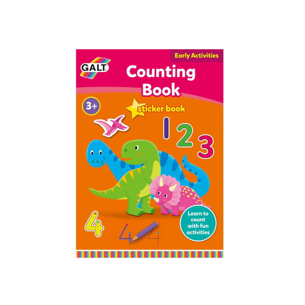 Carti pentru copii - Carte cu activitati si abtibilduri - Invatam sa numaram