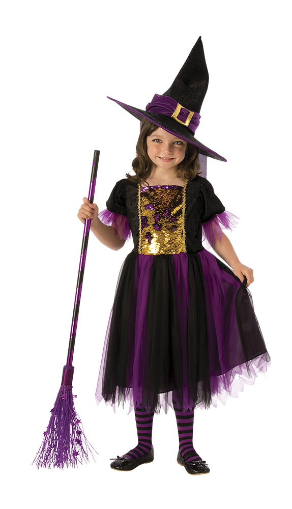 COSTUME COPII - Costum de carnaval - Vrajitoare magica