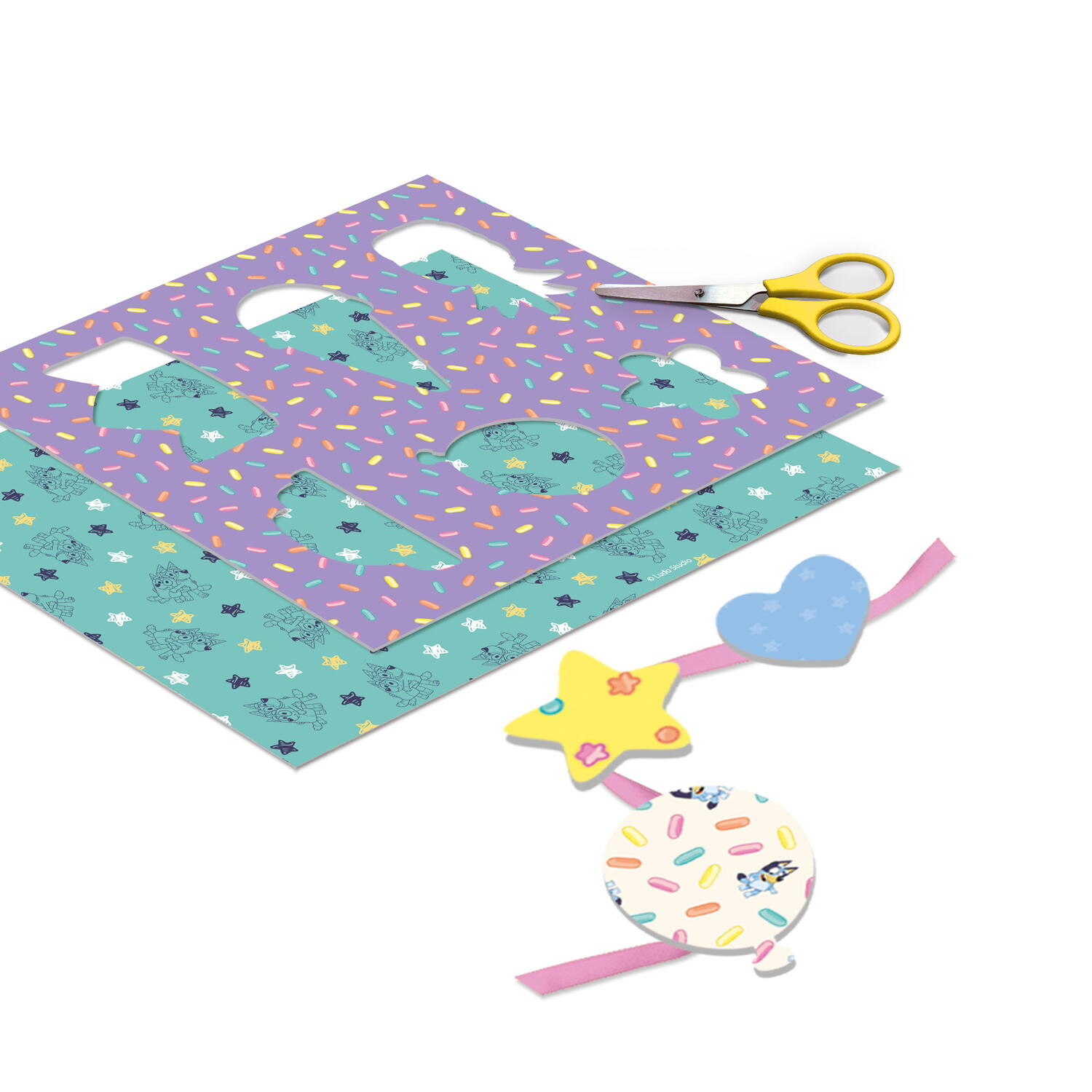 Tablita de desen cu lumini - Bluey [5]