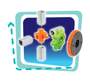 Set de constructie 3 in 1 STEM - Atelierul de vehicule [5]