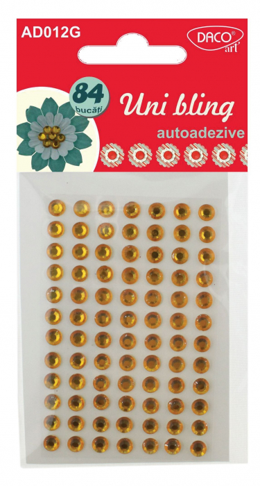 ACCESORII CRAFT - AD012 GALBEN AA UNI BLING [1]