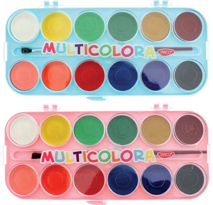 ACUARELE 12 CULORI MULTICOLORA DACO AR123 [1]