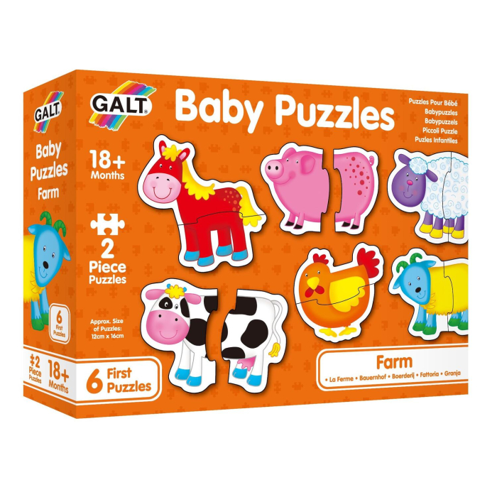 Baby Puzzle: Ferma (2 piese) [7]