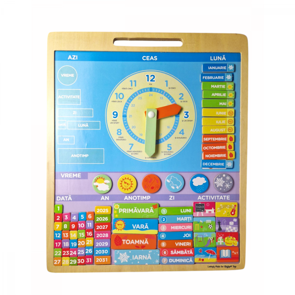 Calendar magnetic vremea - limba romana [8]