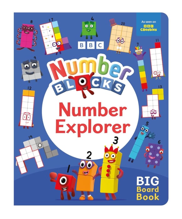 Carte cu activitati Numberblocks - Exploram numerele [1]