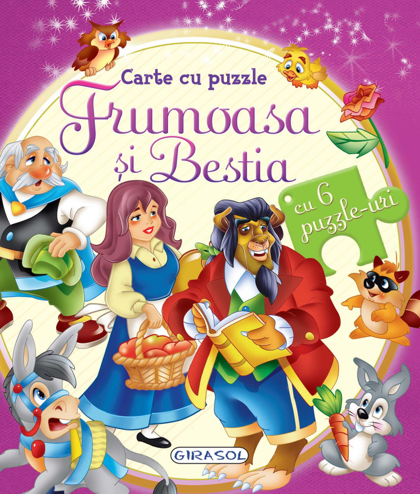 Carte cu puzzle - Frumoasa si Bestia [1]