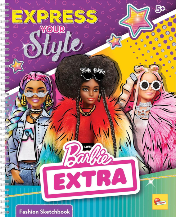 Carte de colorat cu activitati Barbie  - Stilul tau [2]