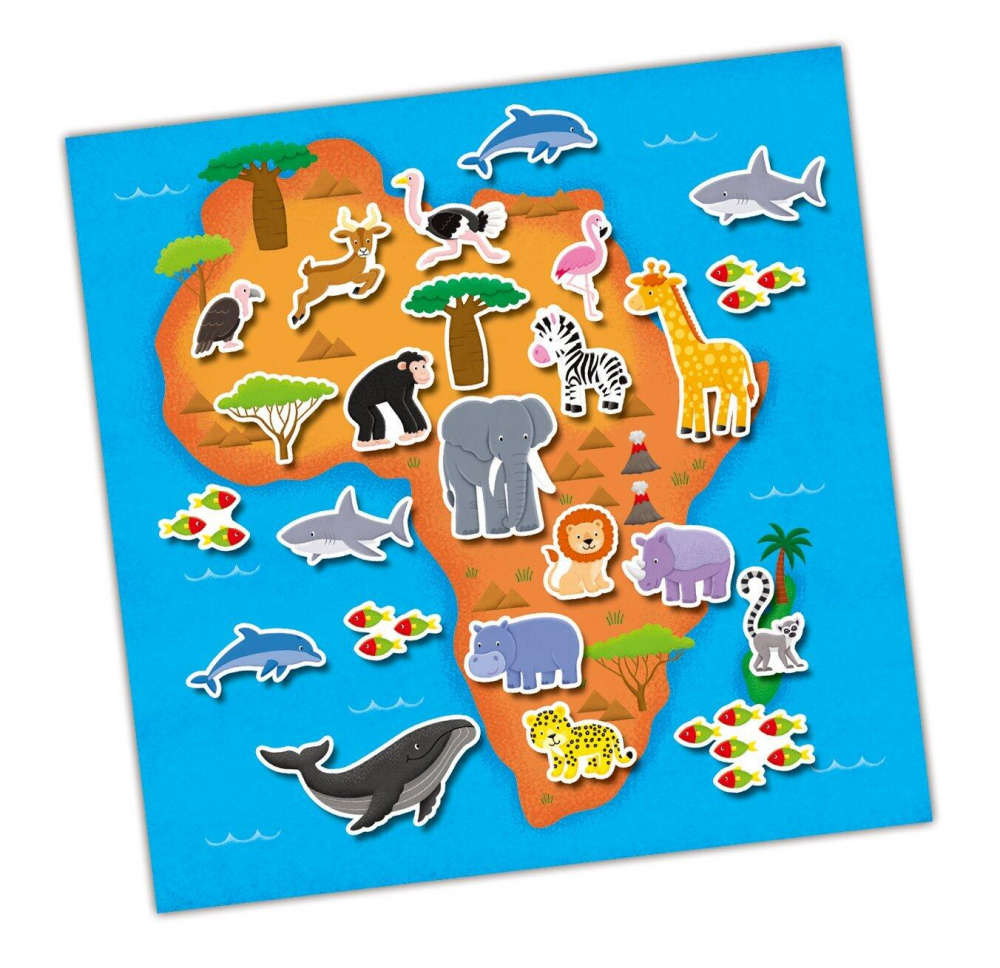 Cartea mea cu stickere - Harta [2]