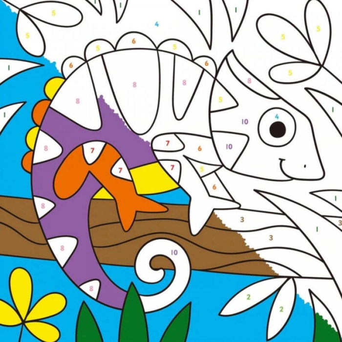 Carticica coloram pe numere [3]