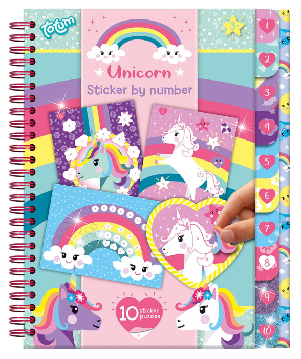 Carticica cu activitati si abtibilduri - Unicorn [1]