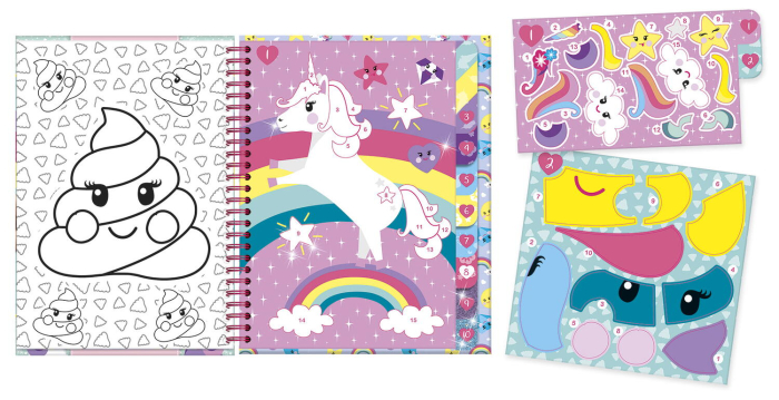 Carticica cu activitati si abtibilduri - Unicorn [2]