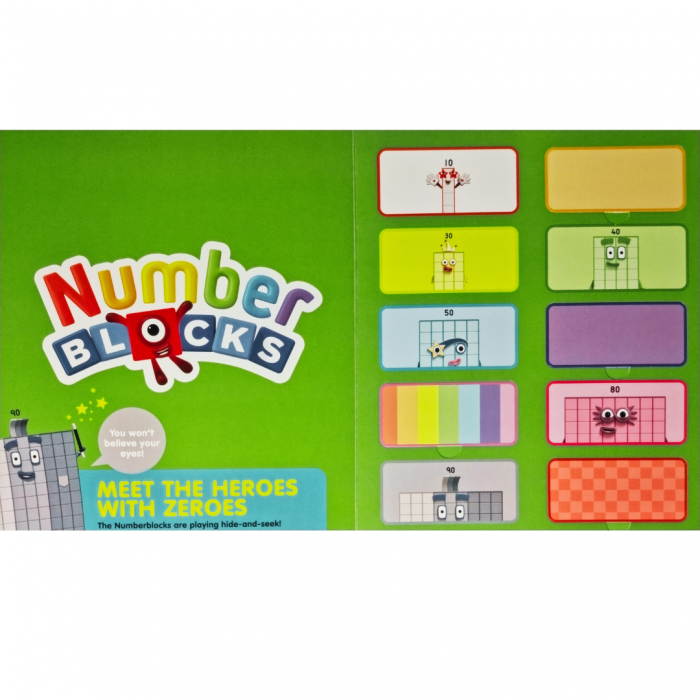 Carticica Deschide ferestrele - Numberblocks - Numere mari [2]