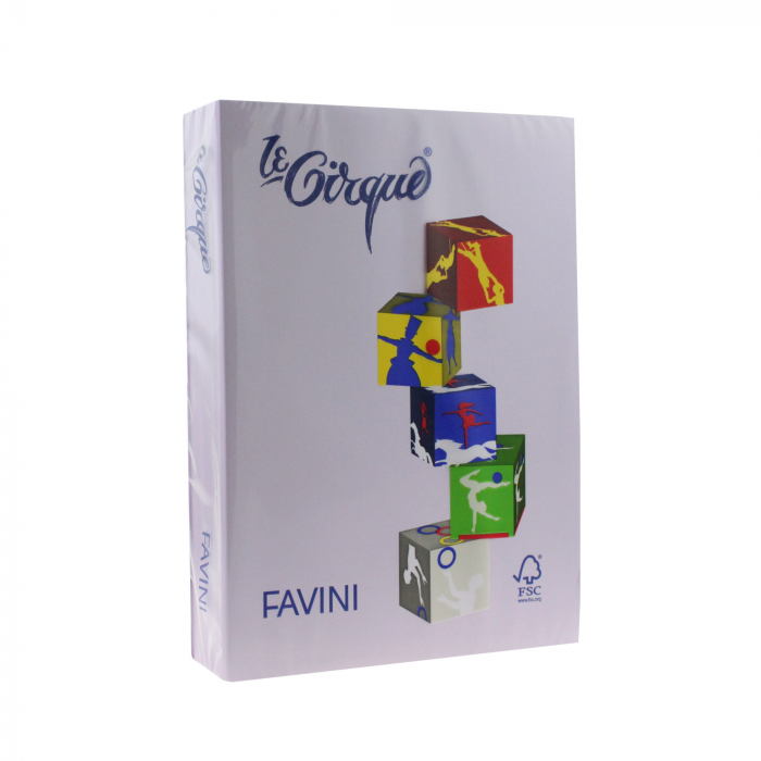 CARTON COLOR 160G/MP A4 104 LILA FAVINI [1]