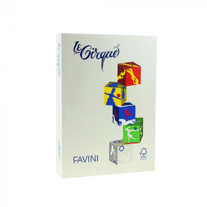 CARTON COLOR 160G/MP A4 110 CREM FAVINI  [1]