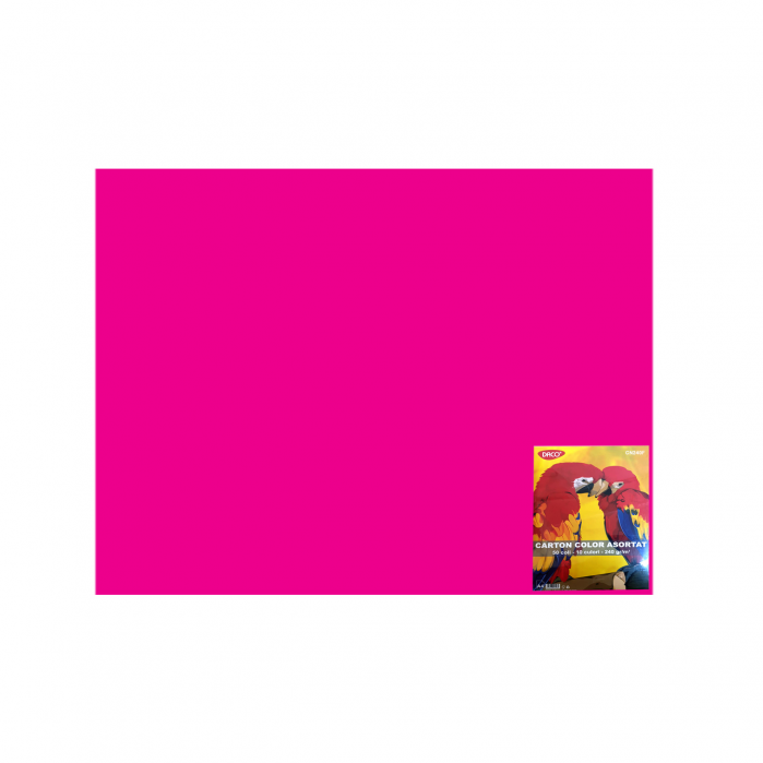 CARTON COLOR CN240F FUCSIA 46X64 10 COLI DACO 240G/MP [1]