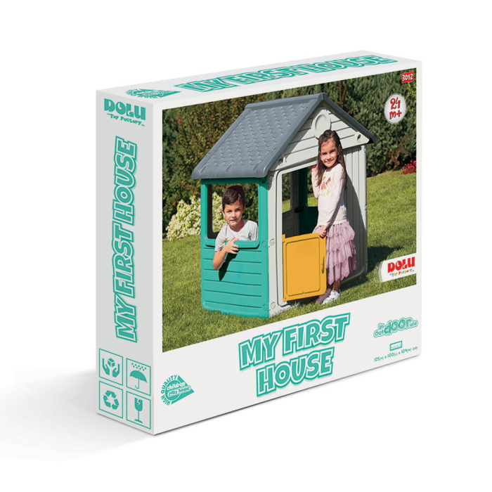 Casuta copii cu tablita de desen pastel [1]