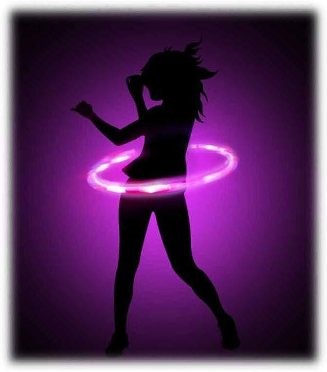 Cerc Hula Hoop cu lumini [3]