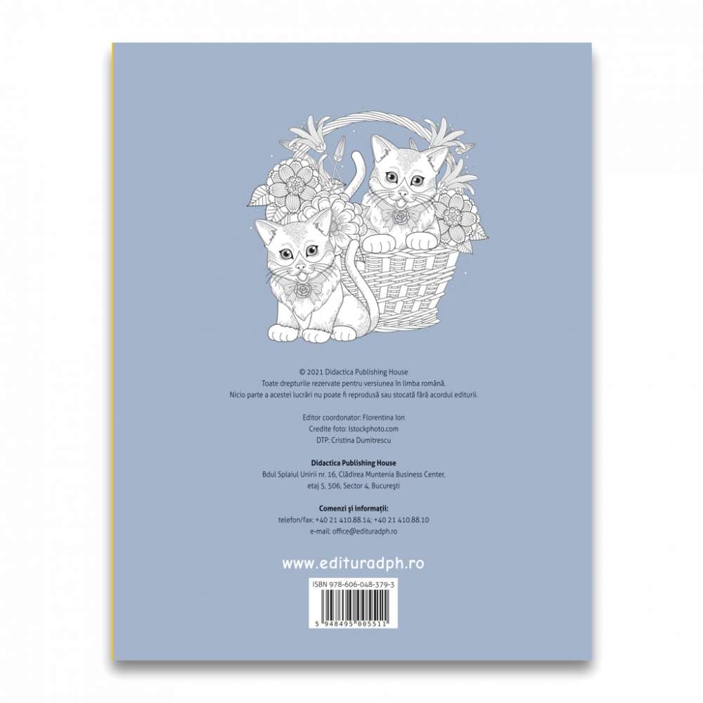 Colorez pisici - carte de colorat [2]