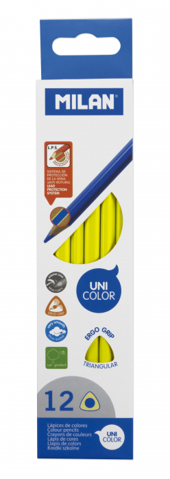 CREION COLOR UNICOLOR SET 12 MILAN GALBEN 0722312012 [1]