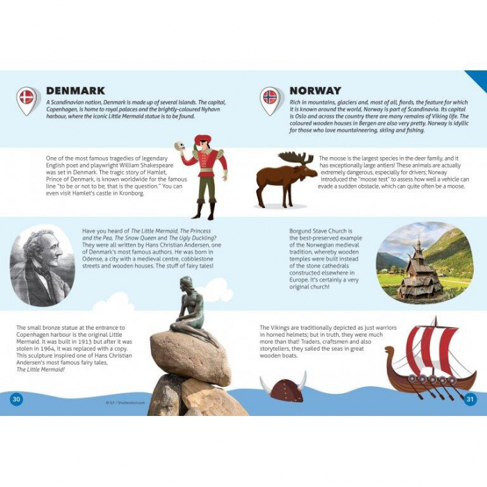 Cunoaste si exploreaza - Puzzle Europa (210 piese) [2]