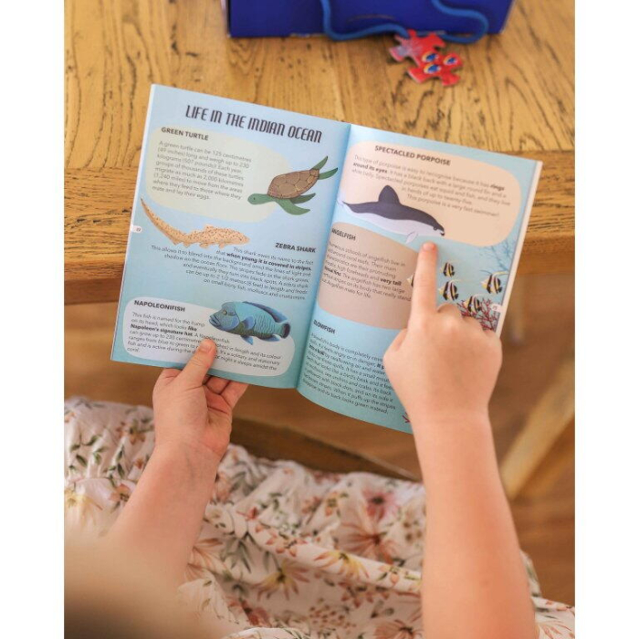 Cunoaste si exploreaza - Puzzle Mari si oceane (205 piese) [4]