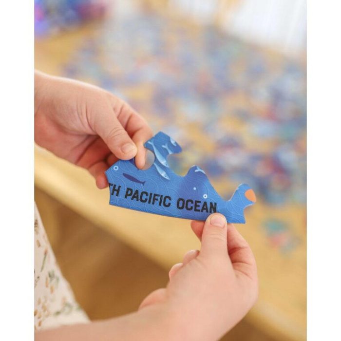 Cunoaste si exploreaza - Puzzle Mari si oceane (205 piese) [5]