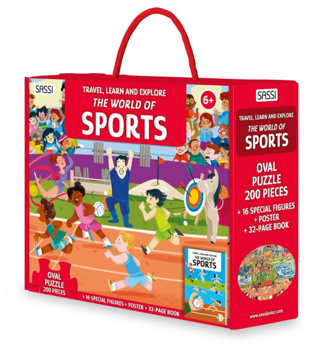 Cunoaste si exploreaza - Puzzle Ora de sport (200 piese) [1]