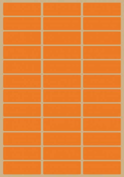 ETICHETE AUTOADEZIVE A4 COLOR PORTOCALIU [1]